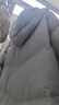 京东京造26春季运动御寒MAX连帽面包短款羽绒服三防保暖男外套 灰色 L 实拍图