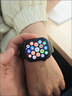 Apple/苹果 【女神节】Watch S11 智能手表GPS款42毫米玫瑰金色铝金属表壳淡桃粉色运动型表带M/L 实拍图