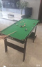 活石儿童台球桌玩具迷你小型室内家用折叠式桌球6-12岁生日新年礼物 120CM高脚可折叠【国标E1】桌面免安装 3-7-8-11-14岁男孩超大号桌球台 实拍图