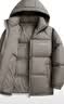 雪中飞25年秋冬新款羽绒服男女短款连帽时尚面包服90绒加厚保暖外套 实拍图