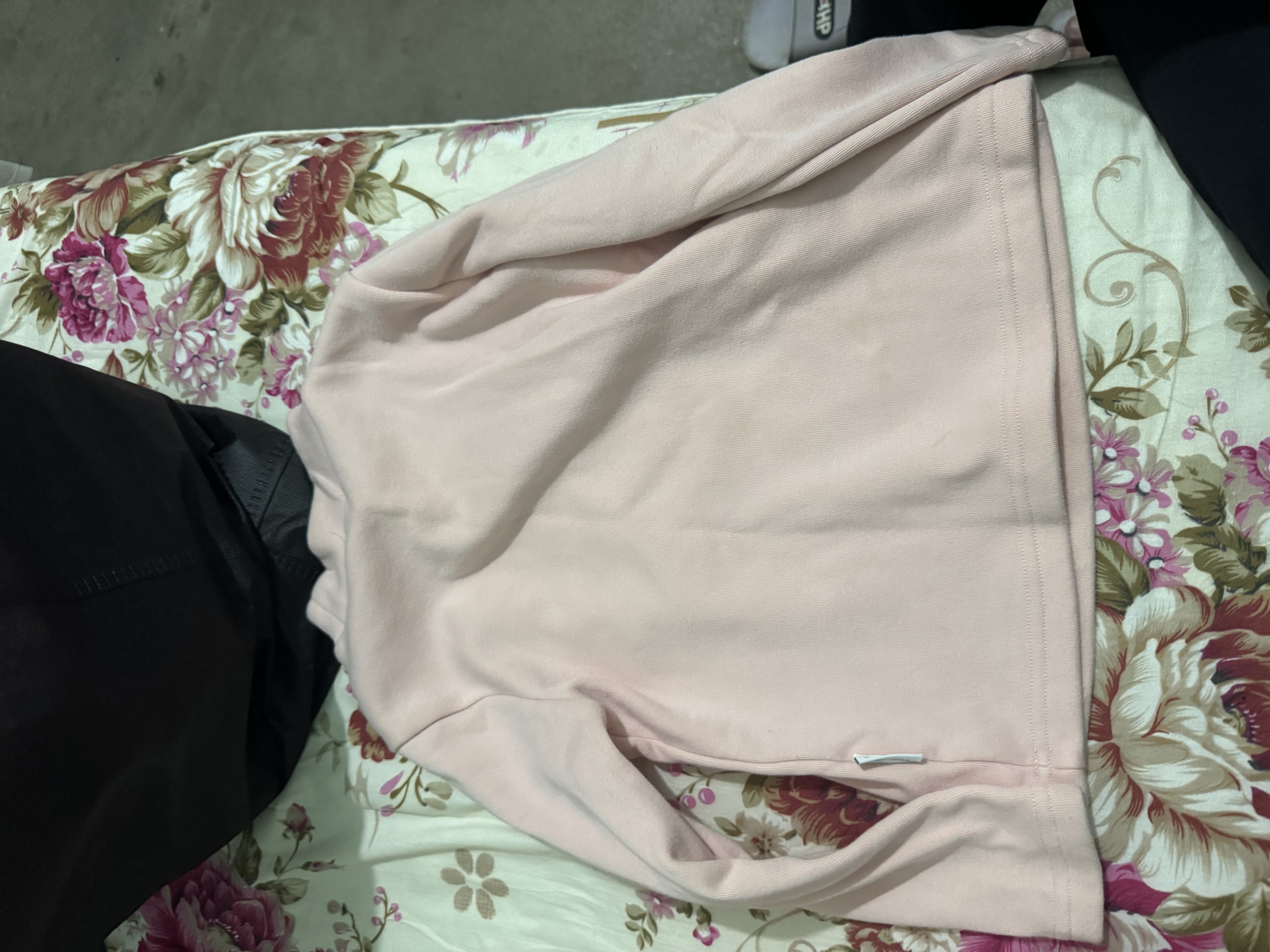 Classic Teddy精典泰迪儿童加绒打底衫男女童加厚保暖上衣中童半高领 粉色 120  实拍图