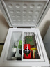 新飞冰柜家用小型冷柜冷藏冷冻两用转换柜 迷你卧式单门单温租房商用保鲜节能储母乳保温柜 【日销过百+一级能效】 58升 实拍图