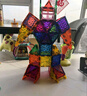 弥鹿（MiDeer）儿童玩具钻面彩窗磁力片积木拼插磁铁玩具60片新年礼物 晒单实拍图