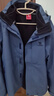 骆驼（CAMEL）户外冲锋衣 三合一加绒加厚防水情侣款外套登山服装 A9W214119AX 实拍图