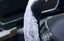 闲鸟毛绒汽车方向盘套奥迪a6l/a4l/奔驰C/E宝马3/5系思域宝来途观cs75 实拍图