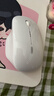 英菲克（INPHIC）M1二代无线蓝牙鼠标可充电办公轻音电量显示便携人体工学三模适用苹果惠普华为笔记本电脑ipad通用 【100%右手选这个+侧翼指托+光面】陶瓷白 实拍图