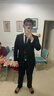杉杉西服套装男士修身职业正装西装套装商务伴郎服新郎服结婚礼服男装 实拍图