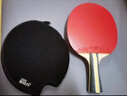 红双喜三星级横拍乒乓球拍套装H3002对拍付球包乒乓球 实拍图