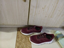 足力健【38节礼物】老人鞋中老年轻便休闲散步鞋2431380J 女 酒红 40 实拍图