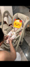 哈卡达宝宝餐椅婴儿成长椅学座椅多功能椅子家用餐桌椅子可折叠学坐神器 【摇椅免安装款】古兰凰Pro 实拍图