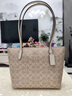 蔻驰（COACH）【品牌直供】女士CITY大号单肩托特包电脑包CV976新年情人节礼物 实拍图