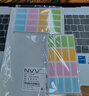 NVV 标签贴纸 小号320枚30*15mm不干胶贴纸 手写自粘性彩色分类口取纸姓名字贴价格标签办公文具便利贴BL-06 实拍图
