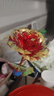 七彩炫光玫瑰花星空彩金浪漫情人节七夕送老婆女友生日礼物金箔 彩金红玫瑰花 【送它一朵永不凋零的爱意玫瑰】 实拍图