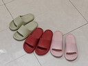 朴西香蕉船情侣凉拖鞋女浴室不易滑室内居家四季拖鞋男 绿色 37-38 实拍图