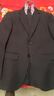 罗蒙西服套装男士修身职业正装西装套装商务伴郎服新郎服结婚礼服男装 实拍图