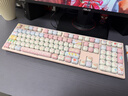 AKKO【粉色键鼠套装】猪猪派对有线/蓝牙/无线三模机械键盘女生高颜值可爱游戏键盘&安琪猫猫鼠标双模 实拍图
