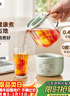 小熊（Bear）迷你养生壶养生杯 电炖杯电热杯恒温花茶壶烧水壶办公室杯子0.4L全玻璃杯体YSH-F04E1  实拍图