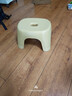 换鞋凳小凳子座椅小板凳可叠放加厚塑料凳高级感儿童学生寝室矮凳 柠檬黄2个 实拍图