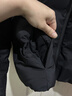 优衣库女装无缝羽绒短茄克/外套夹克478578 09 黑色 M /160/84A 实拍图
