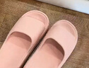京东京造【抗菌皮纹拖】eva软弹拖鞋居家室内防臭浴室凉拖女士粉色37-38 实拍图