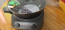 美的（Midea）钛陶电炒锅 电蒸锅宿舍煮锅炒菜专用分体式家用多功能一体电火锅煎锅5.5L多用途锅HCG3218S配蒸笼 实拍图
