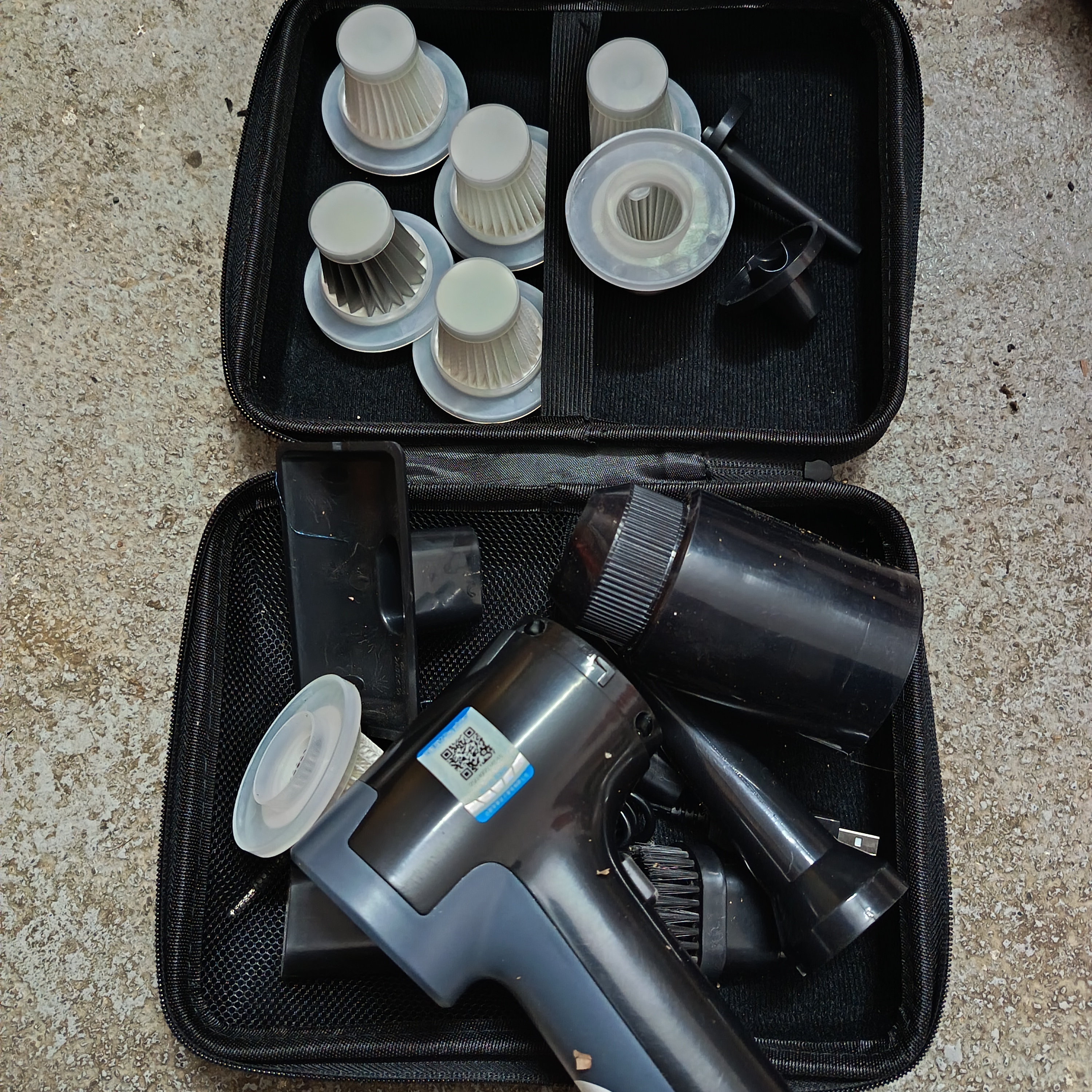 荣事达无线车载吸尘器家用大吸力手持猫毛狗毛小型汽车迷你充电车用强力吸尘 【999999R爆吸】快充+赠航空包+配件豪华款 实拍图