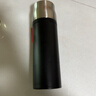 京东京造 保温杯 男士女户外大容量闷茶焖泡水杯子 316不锈钢黑色500ml 实拍图