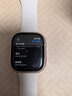 Apple/苹果 【女神节】Watch S11 智能手表蜂窝款46毫米玫瑰金色铝金属表壳淡桃粉色运动型表带M/L 实拍图