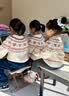 巴拉巴拉童装儿童毛衫2025新款冬装女童费尔岛毛衣圆领时尚上衣舒适时尚潮 实拍图