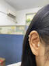戚小米s999足银耳钉女养耳洞耳骨钉纯银耳环睡觉免摘防掉2026新款耳饰 999足银2mm耳钉一对【养耳防掉】 实拍图