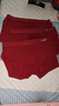 海澜之家内裤男纯棉男士内裤男生抗菌冰丝纯棉内裤男士宽松裤衩裤头男内裤 升级15A抗菌100%纯棉-红色/红色/红色 3条 2XL -180/105(150-170斤) 实拍图