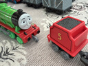 托马斯&朋友 （THOMAS&FRIENDS）小火车男孩玩具合金车动画片同款詹姆士全新形象儿童生日见面礼物 【2节车】亨利（80周年） 实拍图