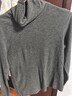 优衣库女装HEATTECH摇粒绒两翻领套头衫/长袖479608 32 深米色 M /160/84A 实拍图