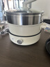 美的（Midea）电火锅 电蒸锅煮锅火锅专用锅 家用多功能烤肉锅多用途锅分体式不粘料理锅电热锅HGE28T71S 实拍图