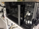 美的（Midea）变频微波炉 双旋便捷操作 五档火力速热 360°转盘加热 20L精巧容量 微碳系列PM20A1 实拍图