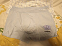 京东京造儿童内裤纯棉抗菌男童中大童平角内裤3条装 蓝色小象150 实拍图