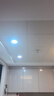 欧普照明（OPPLE）筒灯led嵌入式孔灯吊顶灯超薄客厅亮银全铝7瓦白光开孔8.5-10.5cm 实拍图