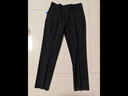 海澜之家（HLA）休闲裤男轻商务时尚系列大码裤子男秋冬季 黑色5C M 170/80A推荐121~134斤 实拍图