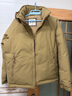 马登工装美式复古连帽羽绒服男秋冬加厚保暖外套90白鸭绒男士防寒衣服 卡其色 【男士羽绒服冬季/羽绒服短款/加厚面包服】 M （120-140斤） 实拍图