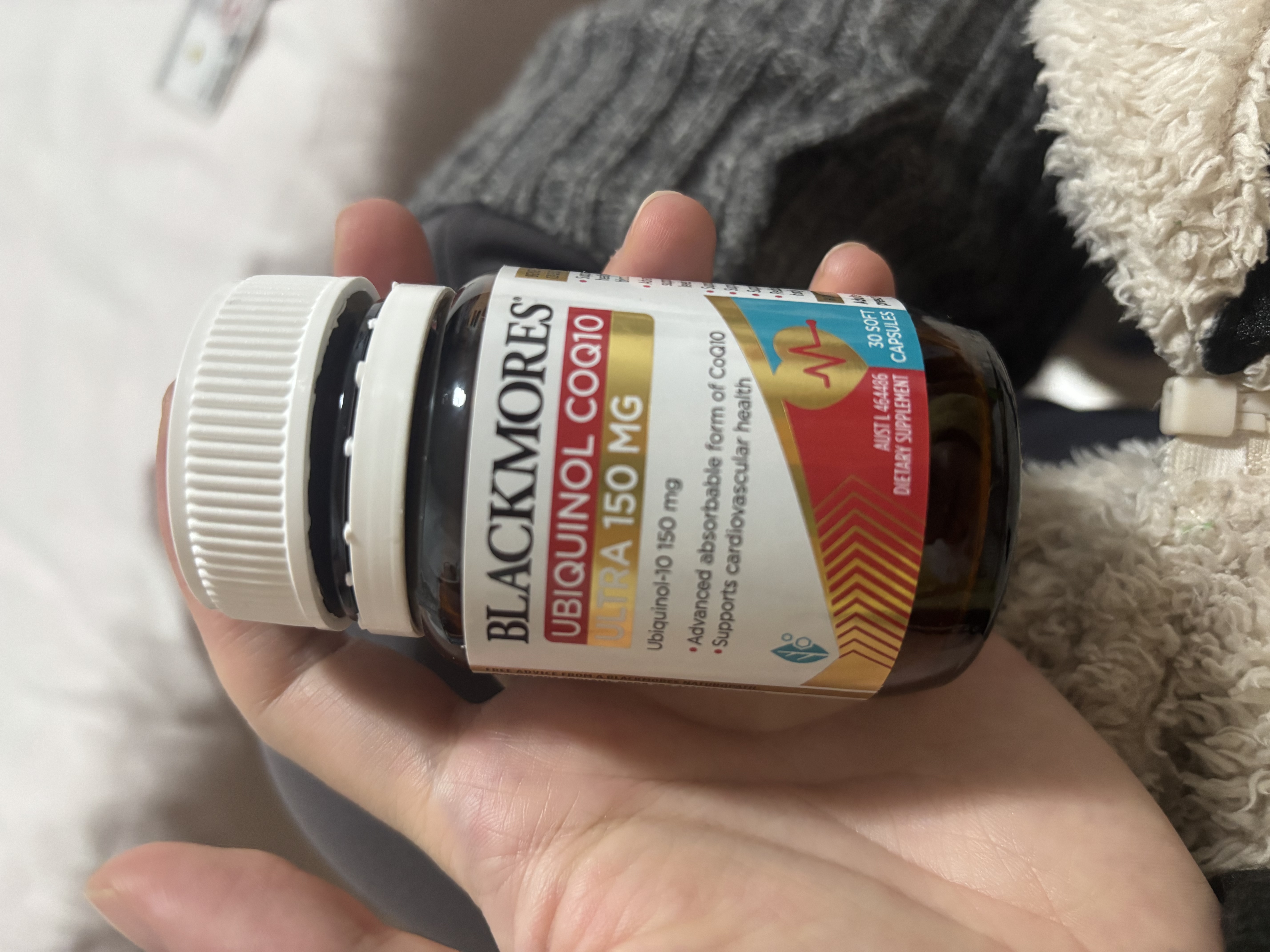澳佳宝（Blackmores）还原型辅酶q10胶囊夫妻备孕卵巢保养提升精活力澳洲进口150mg30粒 实拍图