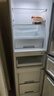 美的（Midea）220L三门冰箱灰色租房家用客厅宿舍小型冰箱三开门三温低耗省电低音运行BCD-220TM 实拍图