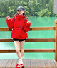 骆驼（CAMEL）冲锋衣女三合一黑色外套男户外防暴雨防风防水旅游登山服 实拍图