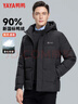 鸭鸭（YAYA）羽绒服男短款可拆连帽厚款保暖中青年冬季商务休闲外套Y05 实拍图