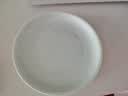子睿 青玉餐具单品碗碟家用瓷釉下彩餐具饭碗面碗深盘子骨碟勺大汤碗 8.5英寸浅盘（青玉瓷） 1头 实拍图
