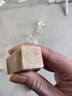 庄子然寿山石印章篆刻石料精磨方章印石芙蓉石练习章料 2×2×5（3个装） 实拍图