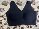 ubras虞书欣同款无尺码内衣女无痕隐形3A抗菌无钢圈文胸罩黑色常规版 实拍图