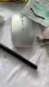 英菲克（INPHIC）M1无线鼠标可充电办公蓝牙三模电量显示静音便携适用于惠普华硕苹果IPAD笔记本电脑无限轻音 【无线-2.4G充电版-轻音按键】太空银 实拍图