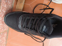 特步跑步鞋男鞋运动鞋男轻便减震休闲鞋跑鞋学生鞋 黑白 42码 实拍图