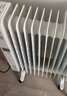 美的（Midea）【白玉】取暖器/电暖器/电暖气家用/烤火炉/13片节能速热/电热油汀/油酊/加热器/烘衣加湿HYX22N 实拍图