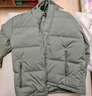 京东京造羽绒服男鸭绒加厚防寒装面包服防泼水冬季外套短款新年 橄榄绿2XL 实拍图